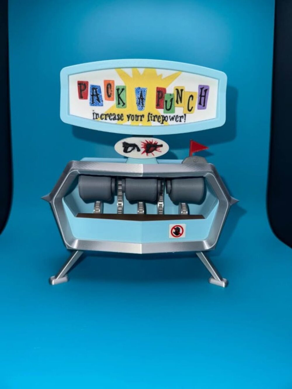 Call of Duty Zombies Pack-a-Punch Machine | 3D Printed Display | 8” Gaming Decor